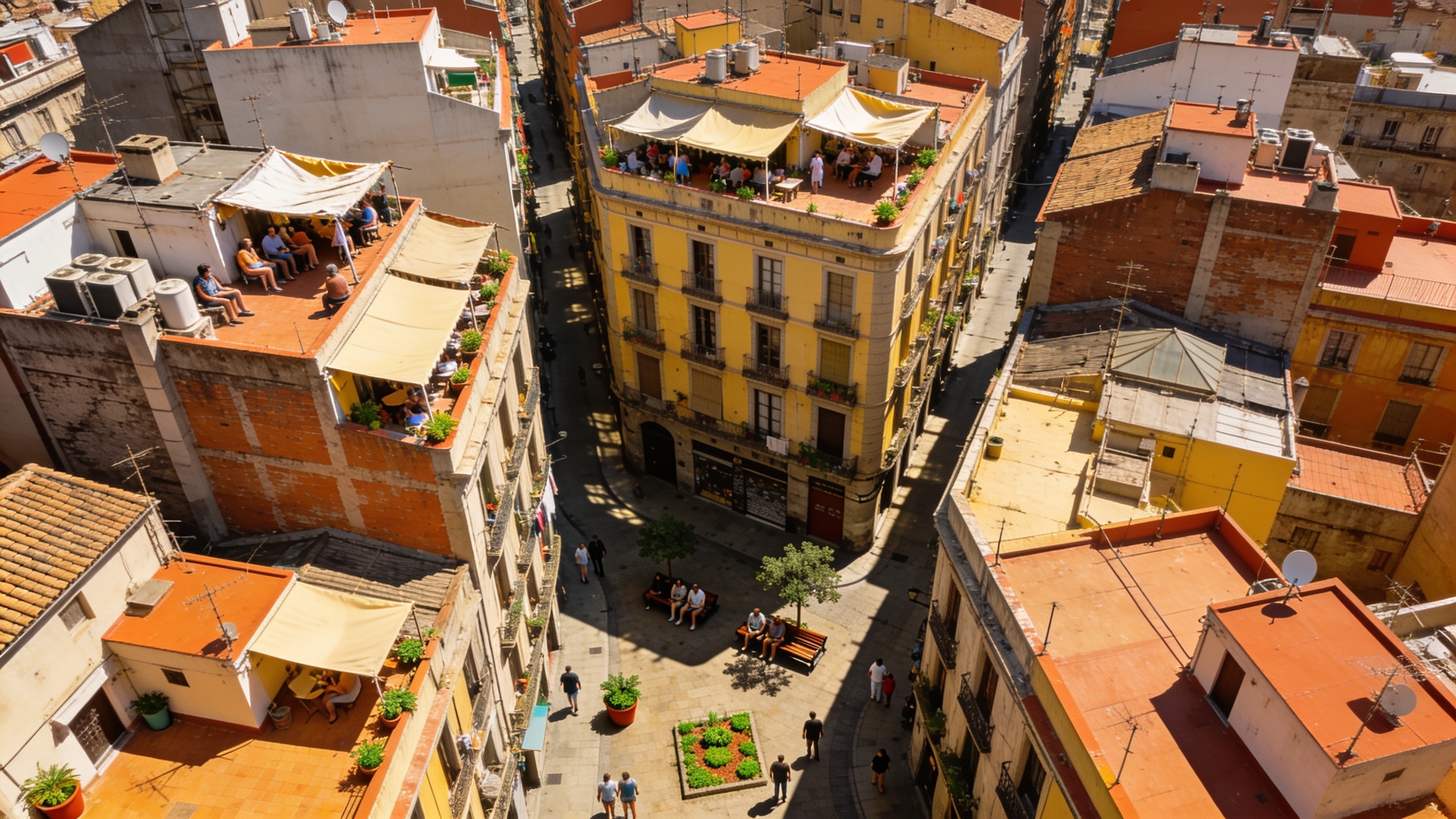 El Raval Faces Extreme Heat Risk as Residents Struggle Without Relief RUSSPAIN.com