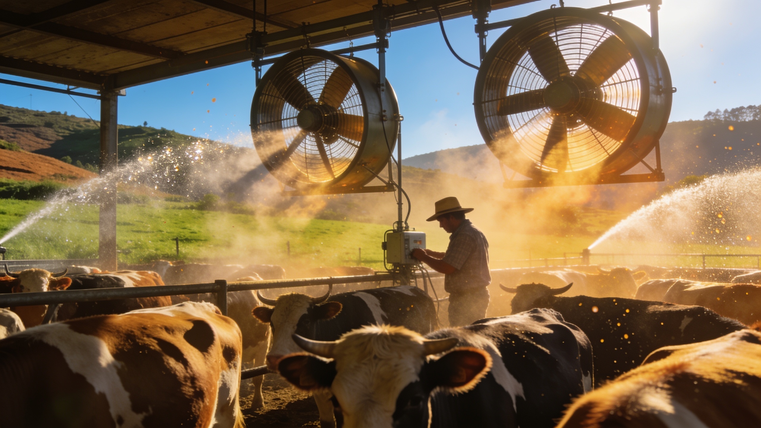 Heat Forces Galician Farms to Install Emergency Cooling for Livestock RUSSPAIN.com