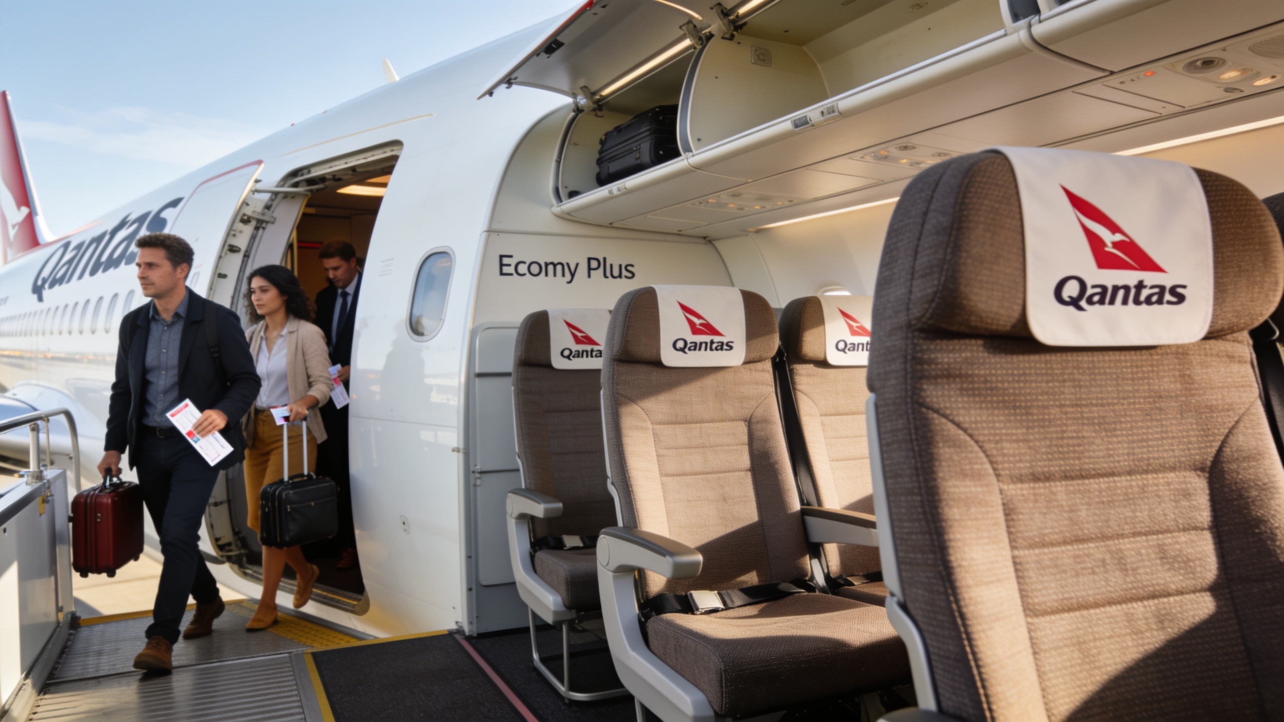 Qantas Introduces Economy Plus With Extra Legroom on A330 Flights RUSSPAIN.com