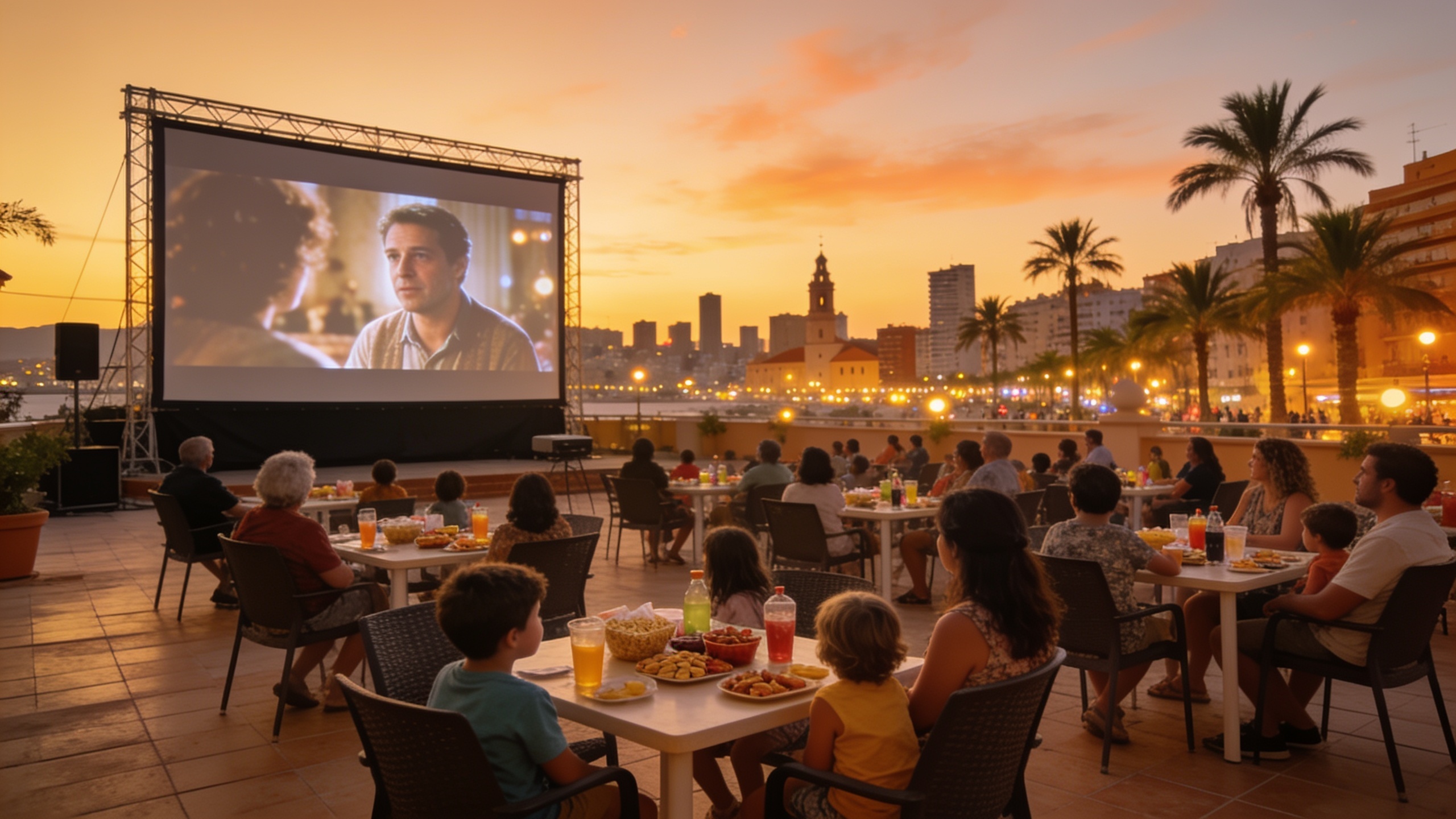 Free Outdoor Family Cinema Returns to Murcia This Summer RUSSPAIN.com