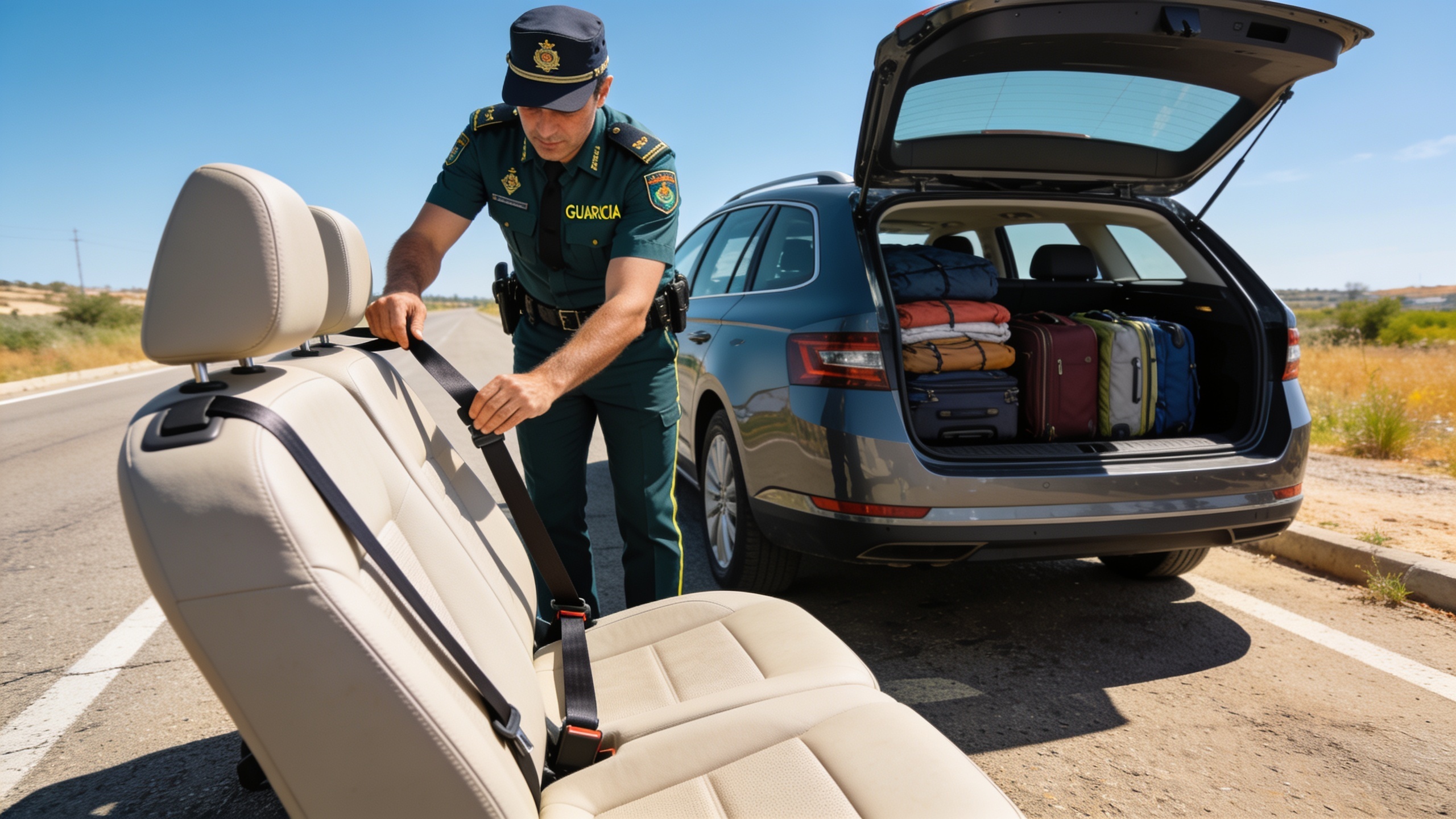 Guardia Civil Shares Simple Car Safety Trick That Could Save Lives RUSSPAIN.com