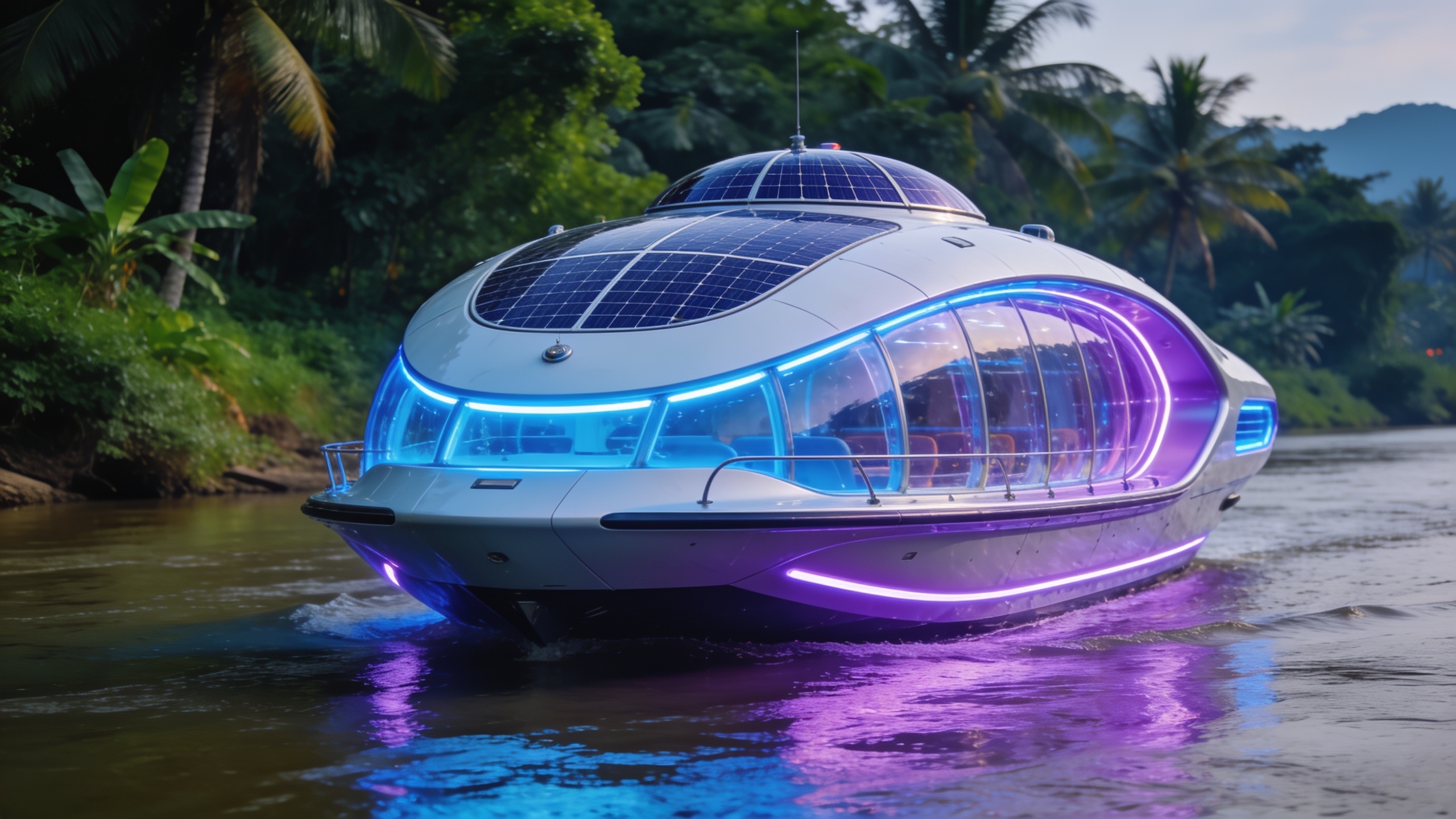 Vietnamese Inventor Builds UFO-Shaped Boat from Scrap and Sand RUSSPAIN.com