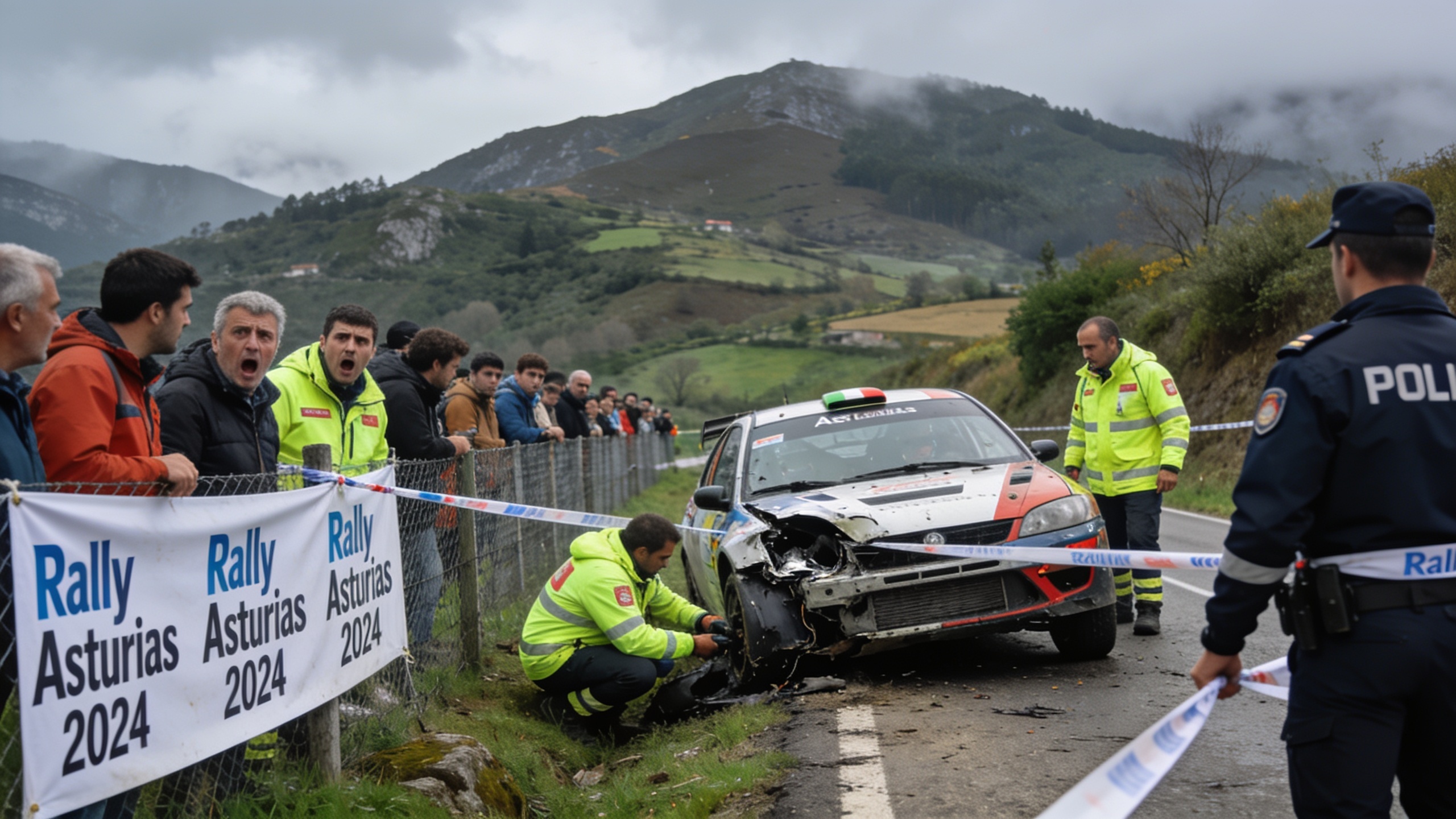 Spectator Killed at Rallysprint Carreño in Asturias After Car Leaves Track RUSSPAIN.com