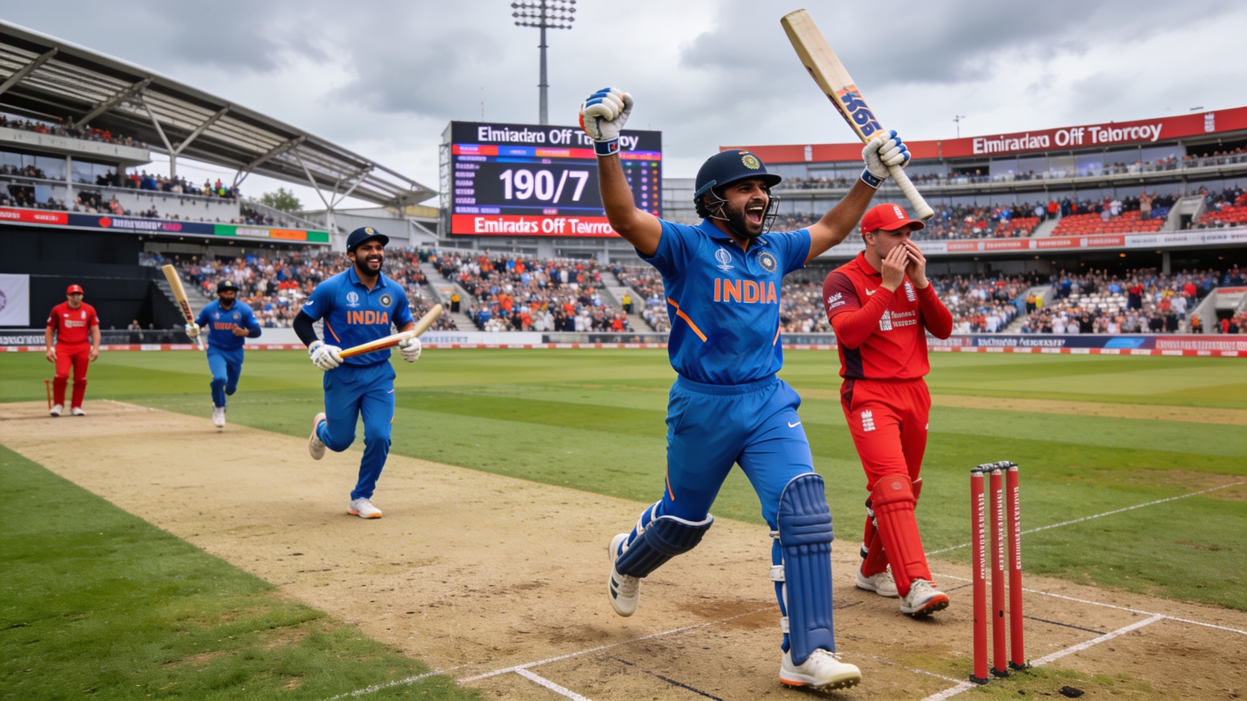 India Sets 191-Run Target for England in Second T20I at Old Trafford RUSSPAIN.com