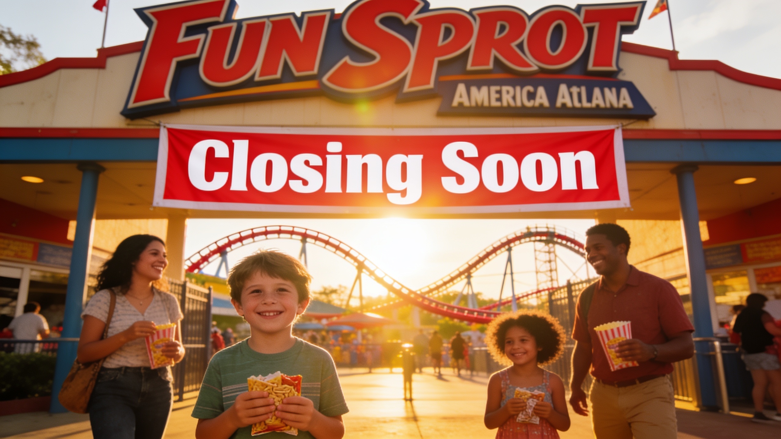 Fun Spot America Atlanta to Close After 36 Years of Family Memories RUSSPAIN.com