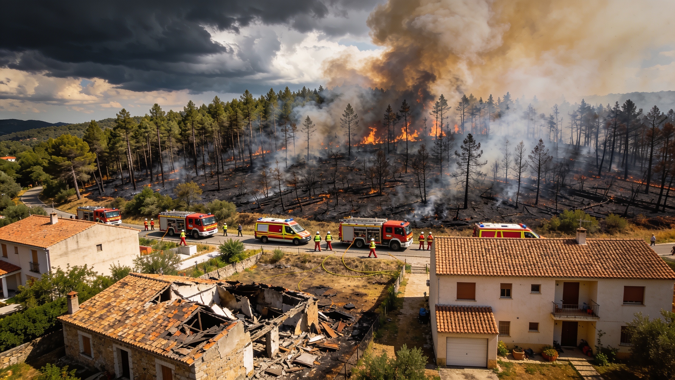 Catalan Authorities Lift Lockdown in Eight Girona Towns After Les Gavarres Fire RUSSPAIN.com