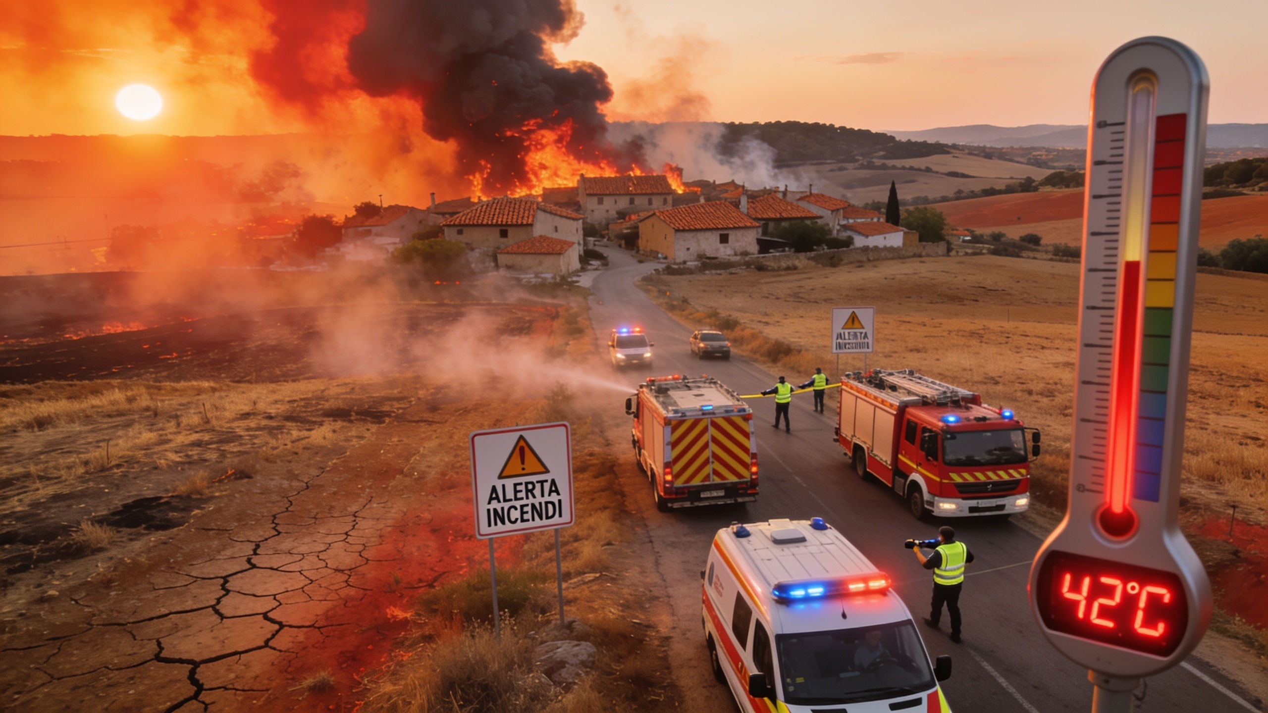 Catalunya Braces for Severe Heatwave and Extreme Fire Risk RUSSPAIN.com