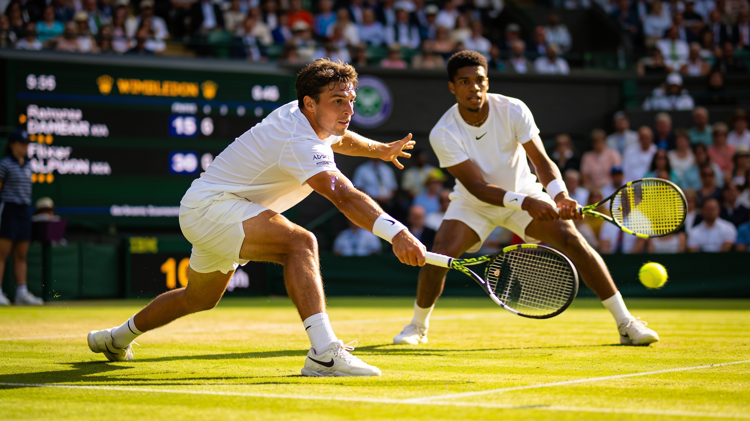 Davidovich and Auger-Aliassime Battle for Wimbledon Quarterfinals RUSSPAIN.com