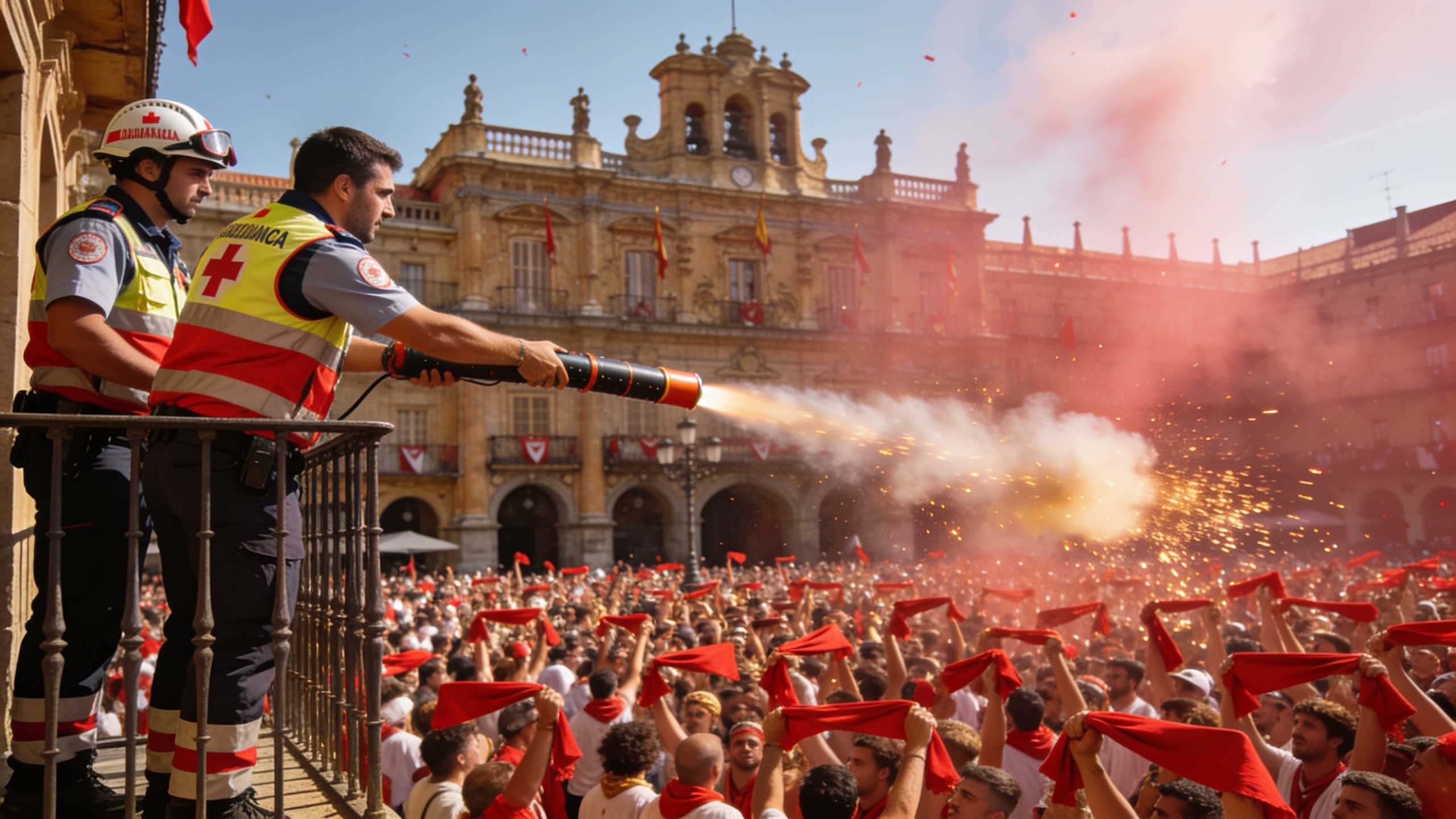 Pamplona Launches San Fermín 2026 With Chupinazo and Packed Plaza RUSSPAIN.com