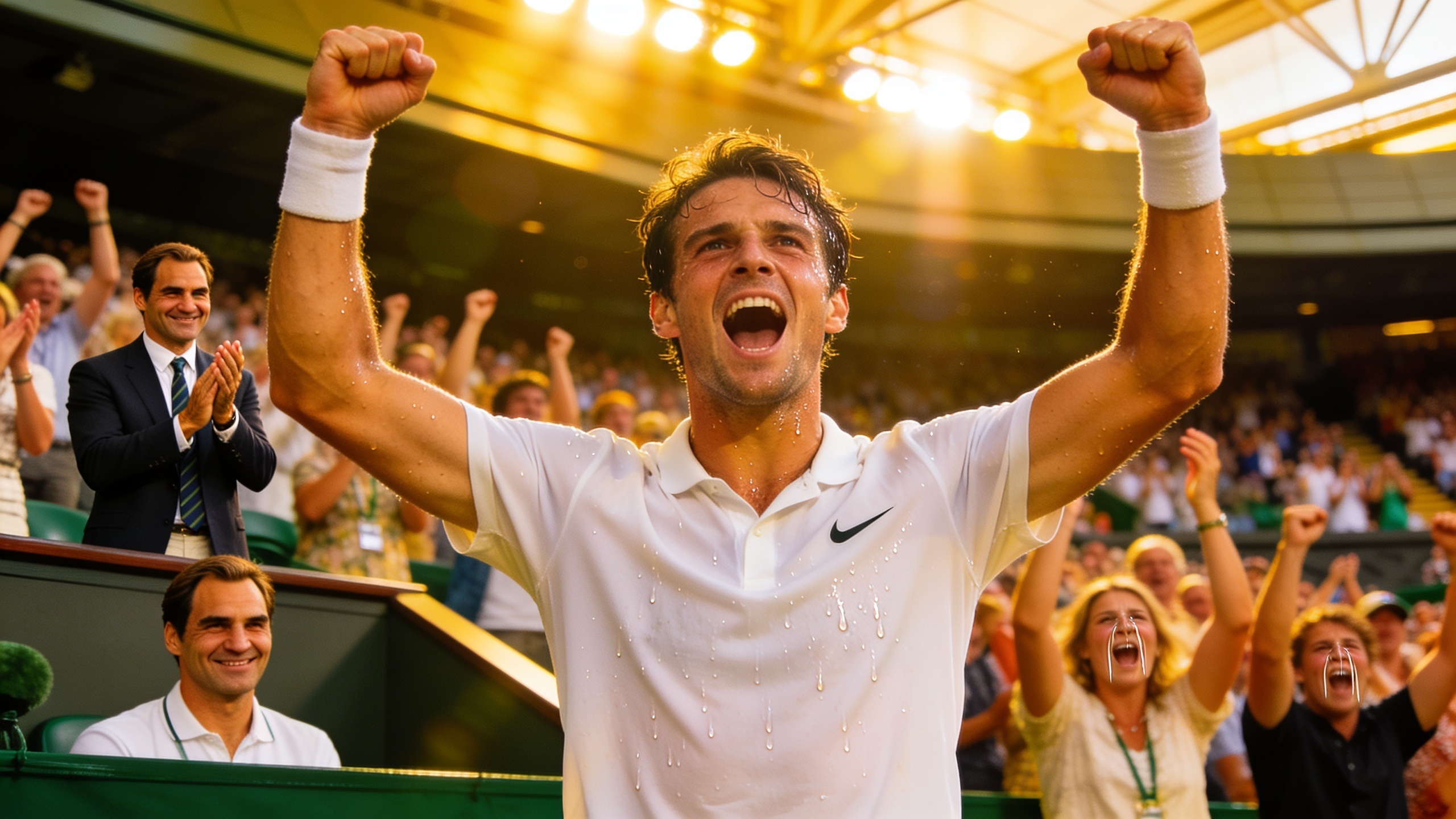 Arthur Fery Stuns Grigor Dimitrov to Reach Wimbledon Quarter-Finals RUSSPAIN.com