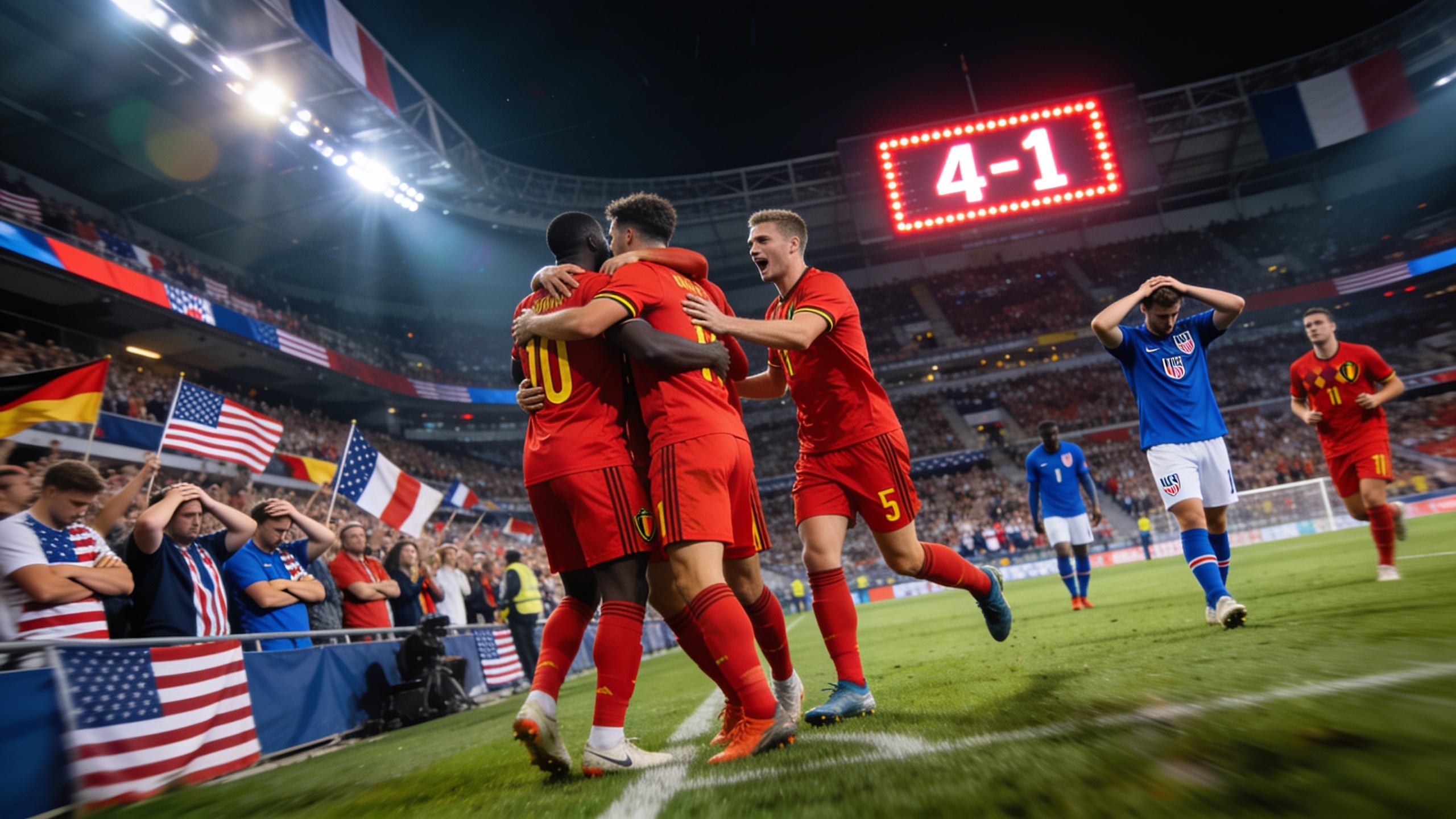 Belgium Defeats USA 4-1 to Secure World Cup Quarterfinal Spot RUSSPAIN.com