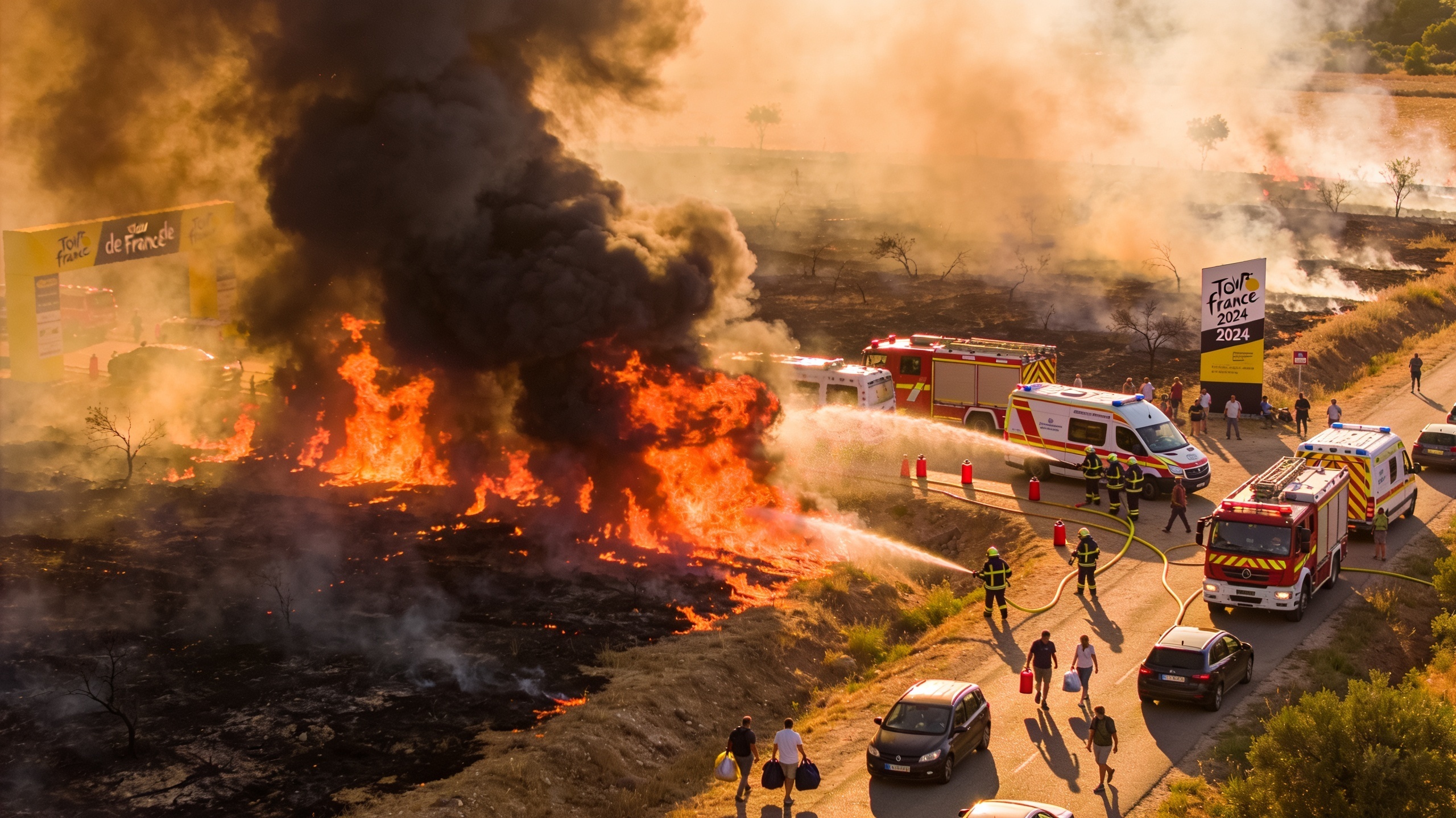 Wildfire Near Perpignan Destroys 4,600 Hectares and Triggers Mass Evacuation RUSSPAIN.com