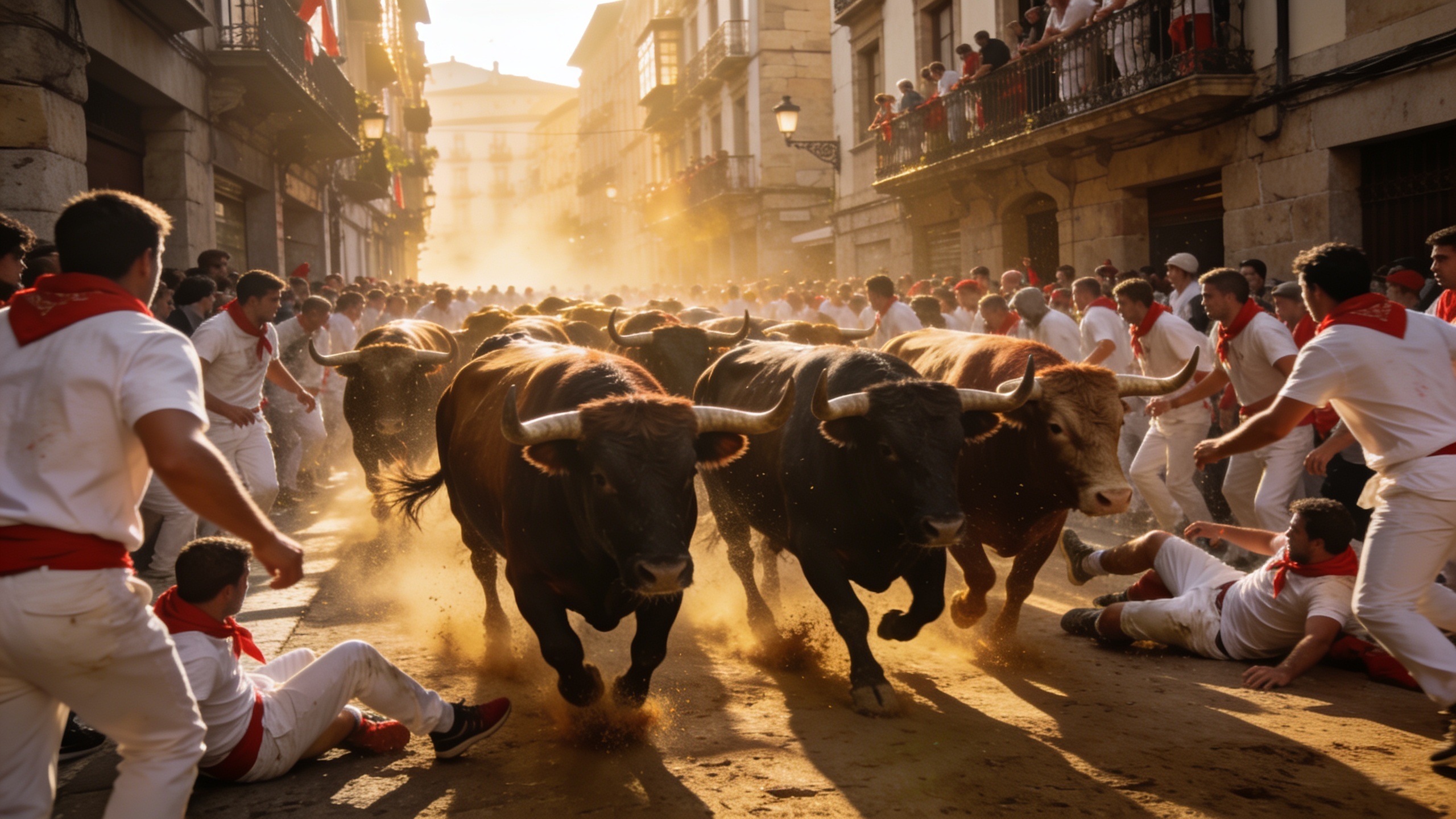 Fuente Ymbro Bulls Complete First San Fermín 2026 Run in 2:16 RUSSPAIN.com