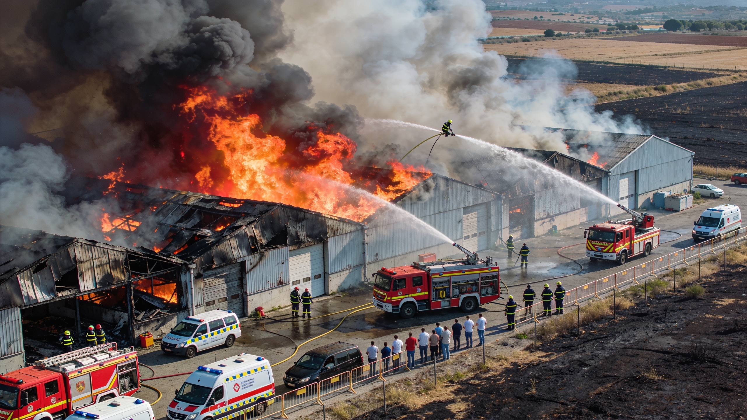 Suspect Arrested for Arson at Ciempozuelos Industrial Estate RUSSPAIN.com