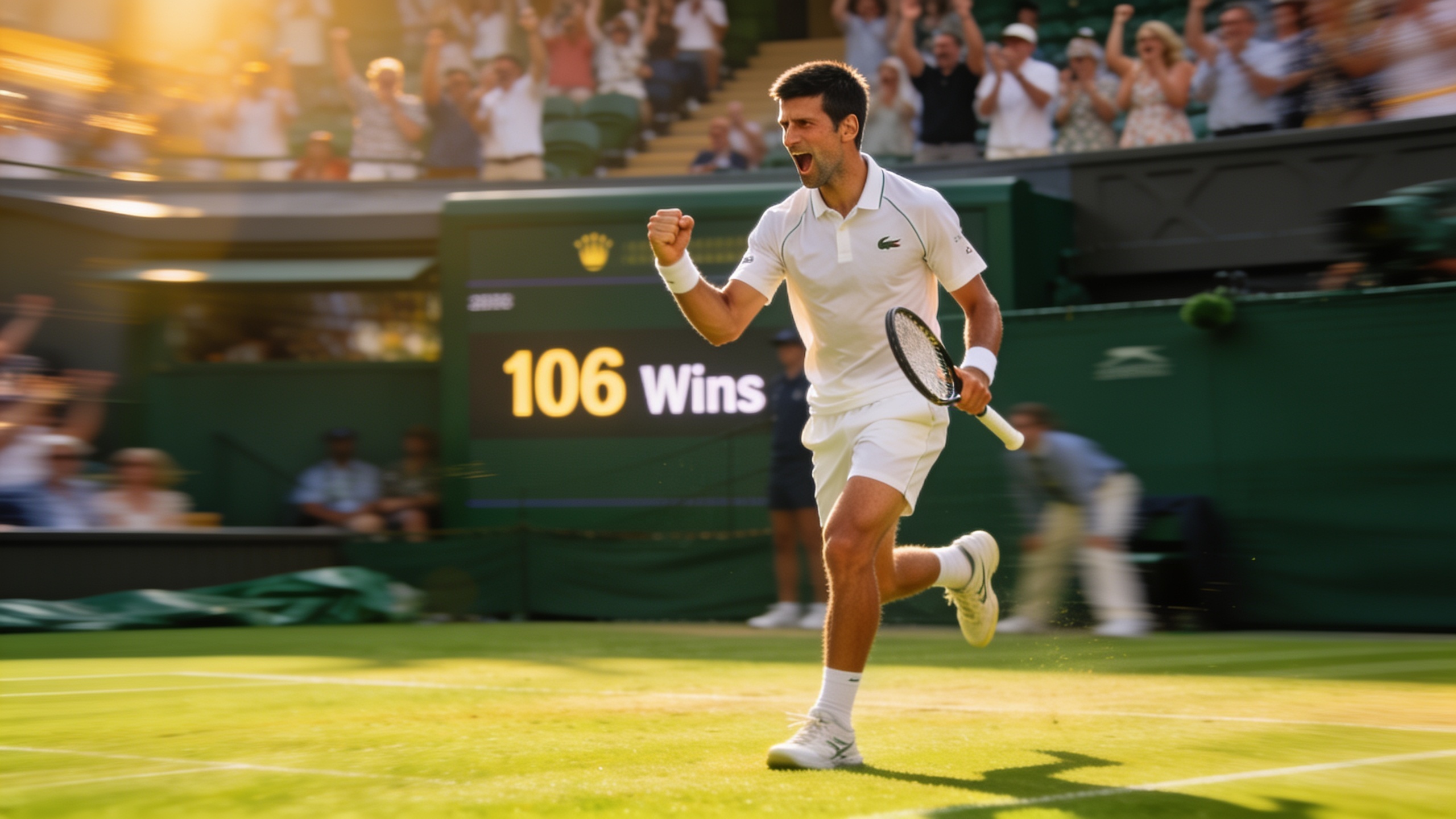 Djokovic Battles Past Auger-Aliassime in Five-Set Wimbledon Marathon RUSSPAIN.com