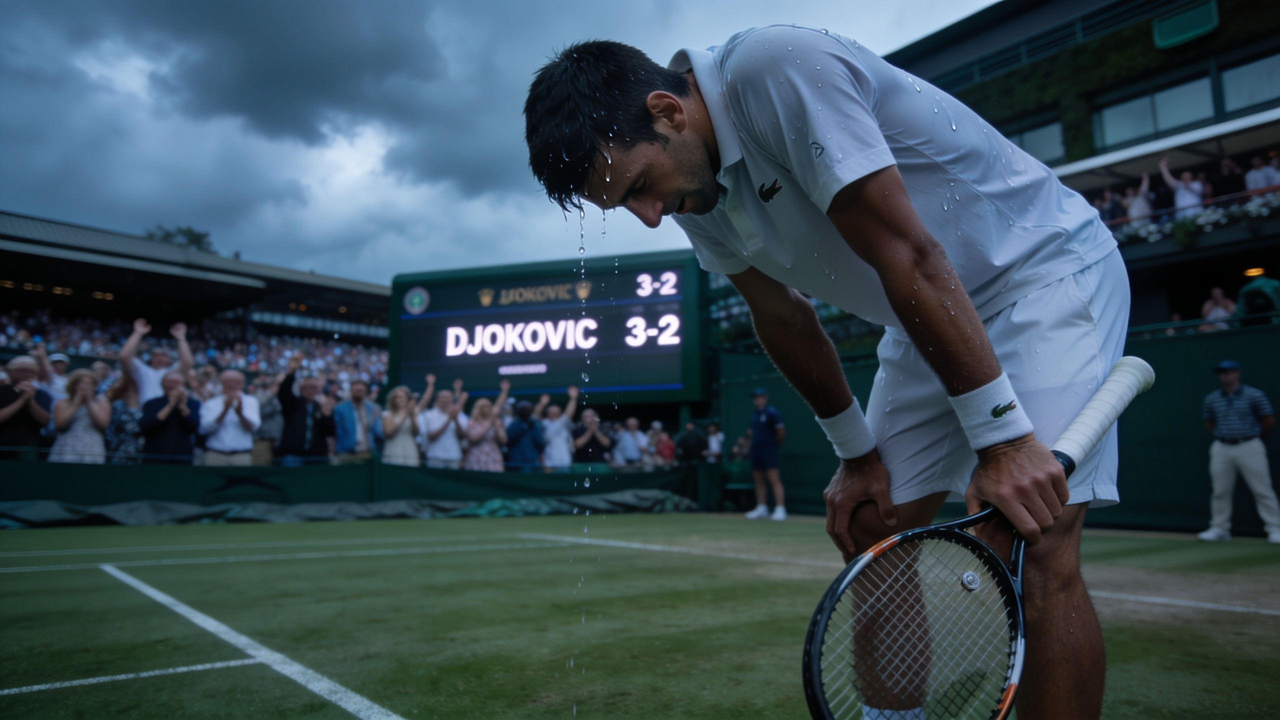 Djokovic Reaches Wimbledon Semifinals After Five-Set Marathon RUSSPAIN.com