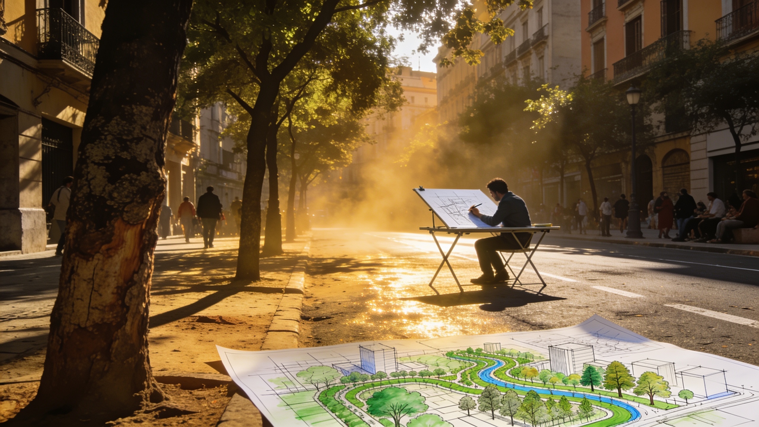 Architect Calls for Urban Overhaul to Tackle Spain’s Soaring Heat RUSSPAIN.com