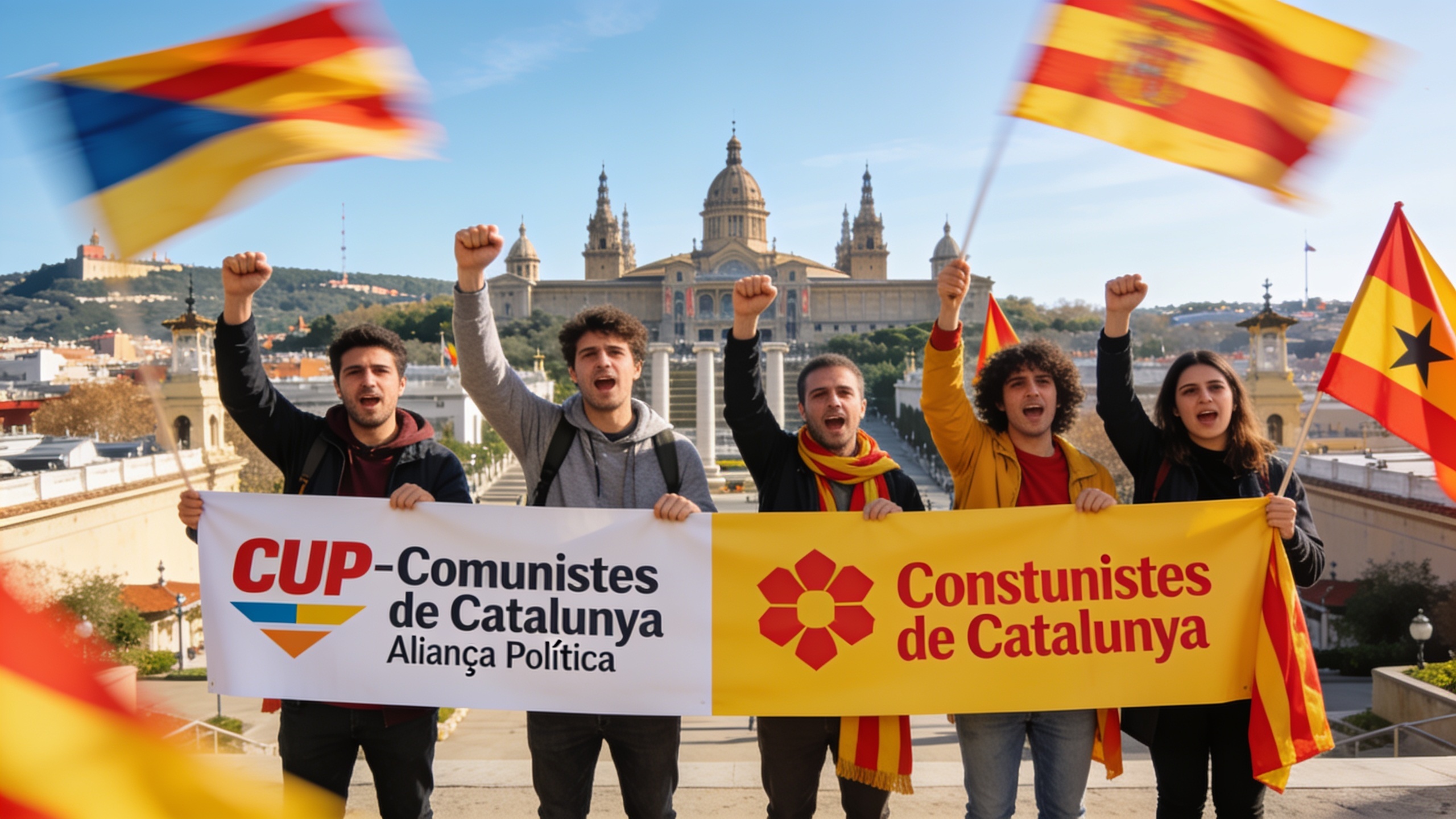 CUP and Comunistes de Catalunya Launch Joint Bid for Barcelona City Hall RUSSPAIN.com