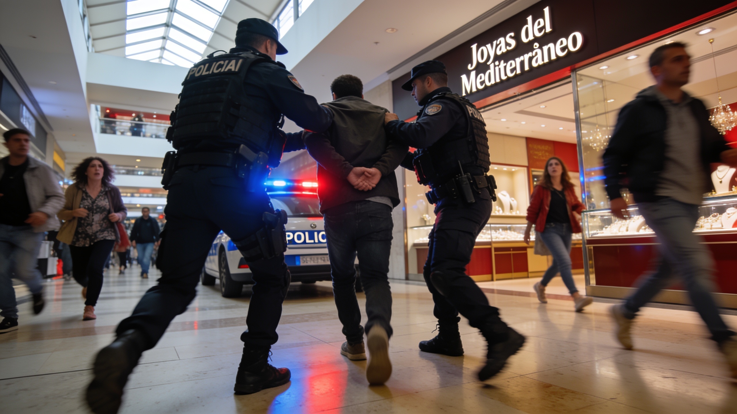 Seven Arrested After Attempted Armed Robbery at Torrejón de Ardoz Mall RUSSPAIN.com