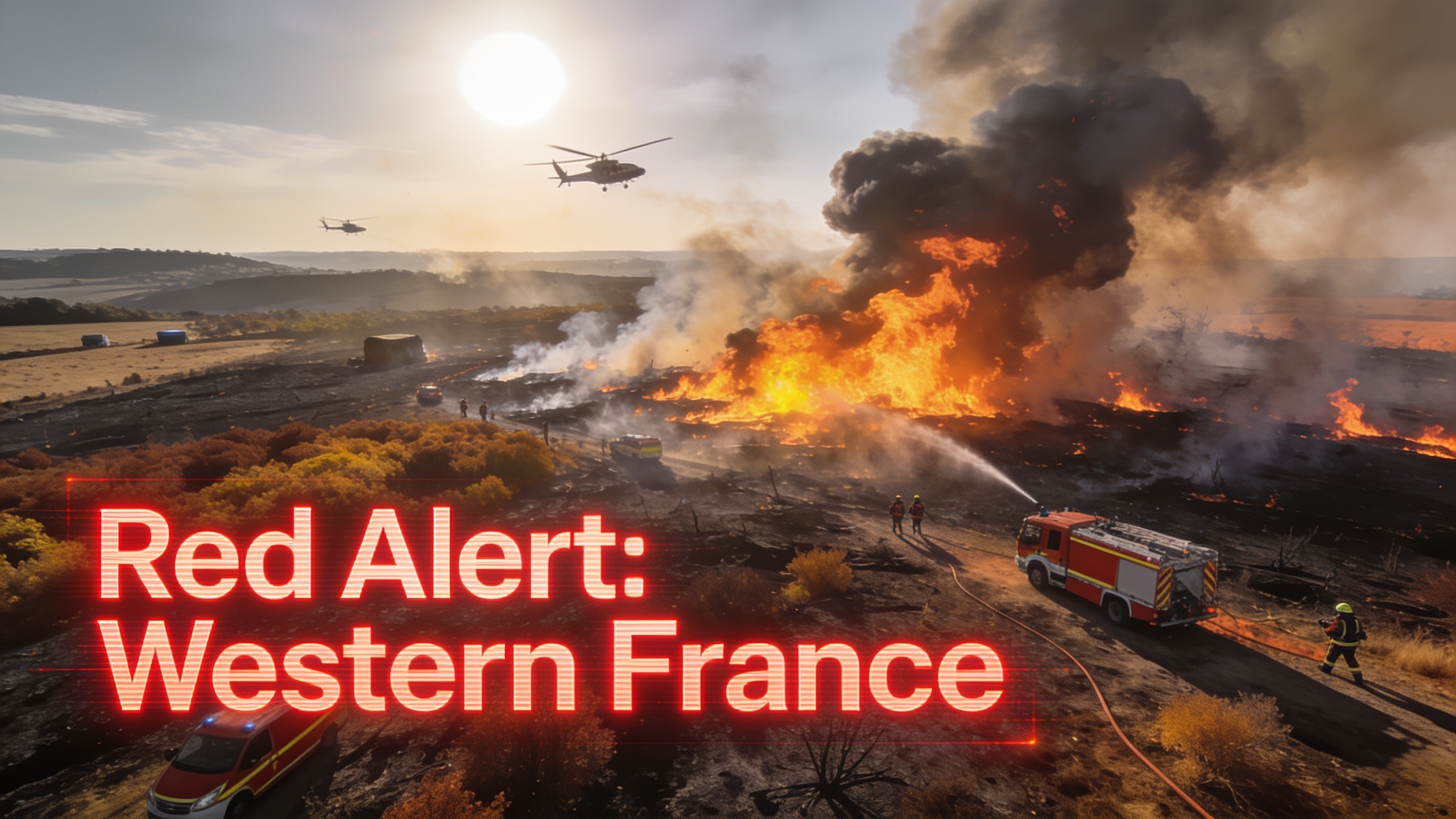 Nine French Departments on Red Alert as Heatwave Intensifies RUSSPAIN.com