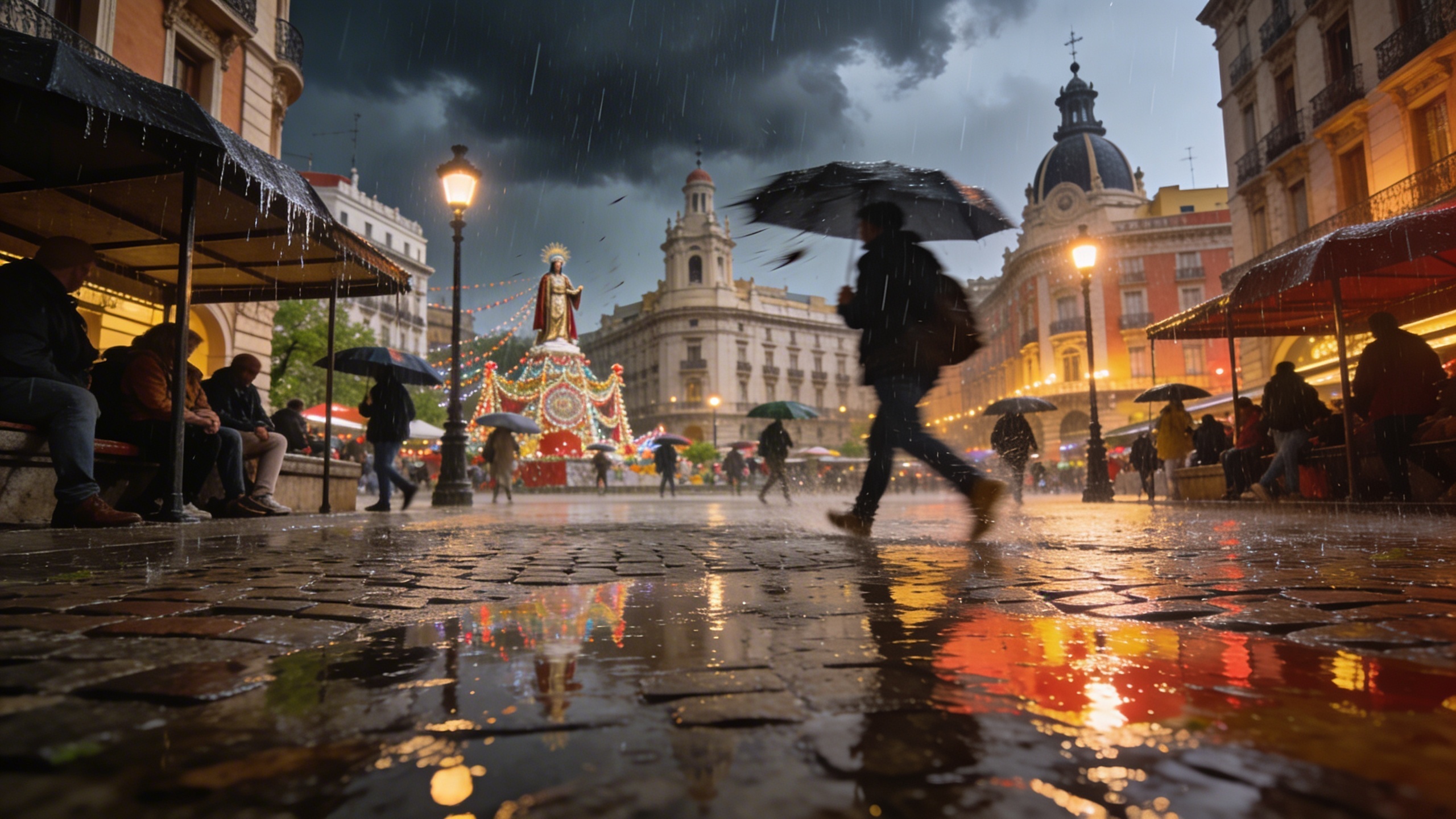 Madrid Faces Yellow Alert as Temperatures Drop but Storm Risk Remains RUSSPAIN.com