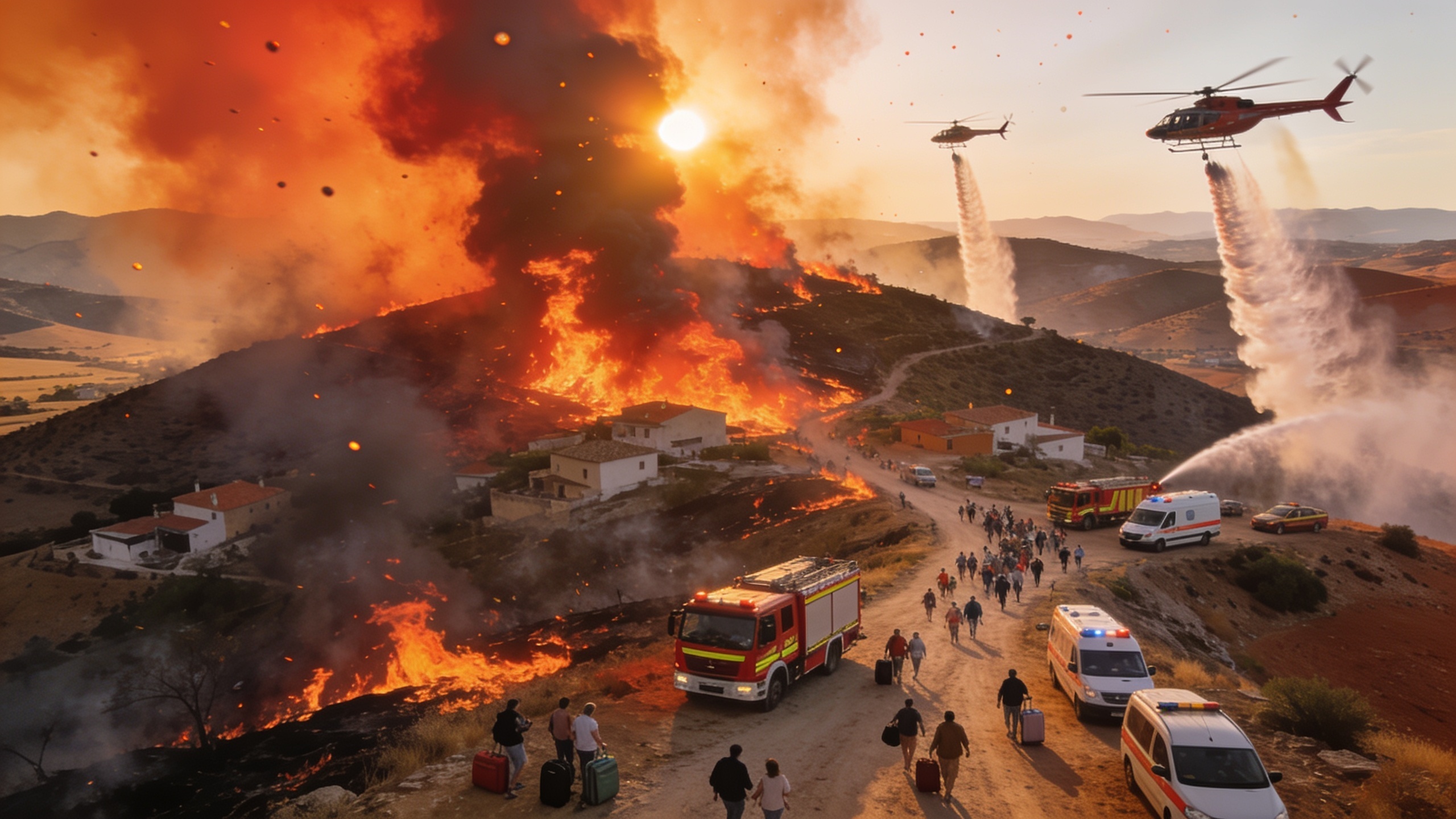 Twelve Dead in Los Gallardos Wildfire, Worst in Andalusia’s History RUSSPAIN.com