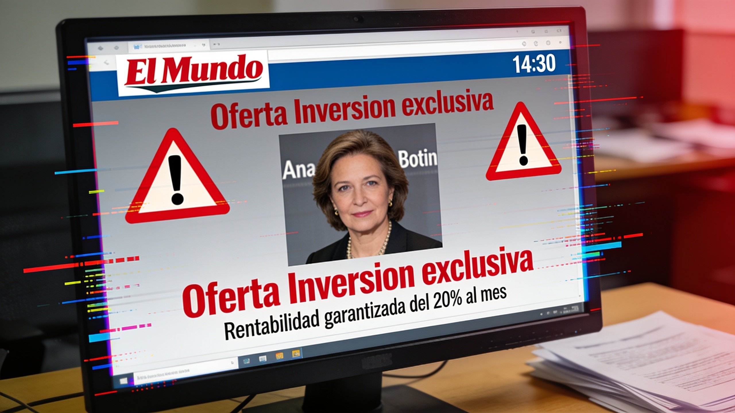 Fraudsters Use Ana Botín and El Mundo in Fake Investment Scam RUSSPAIN.com