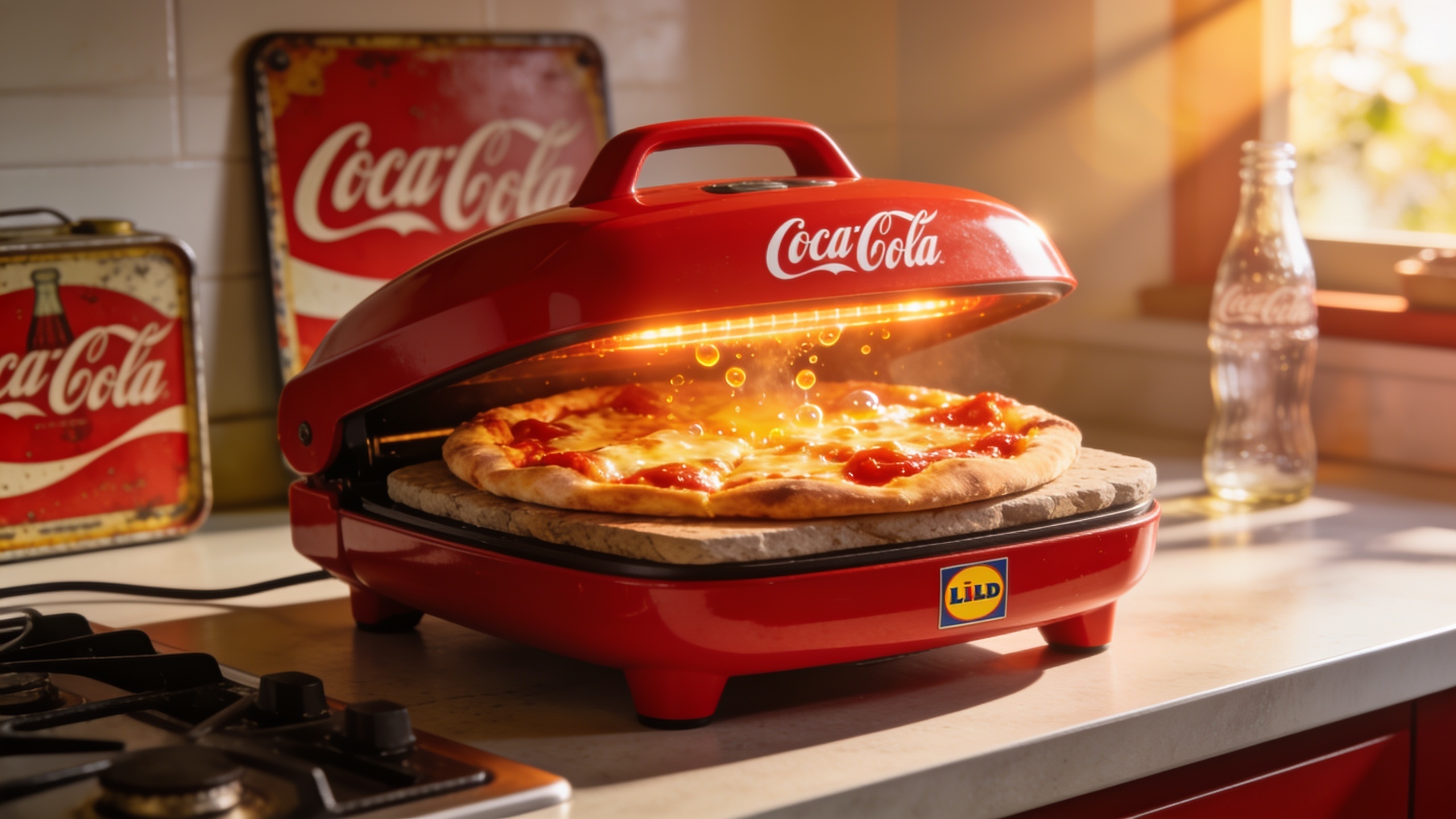 Lidl Launches Coca Cola Pizza Maker with 46% Discount RUSSPAIN.com