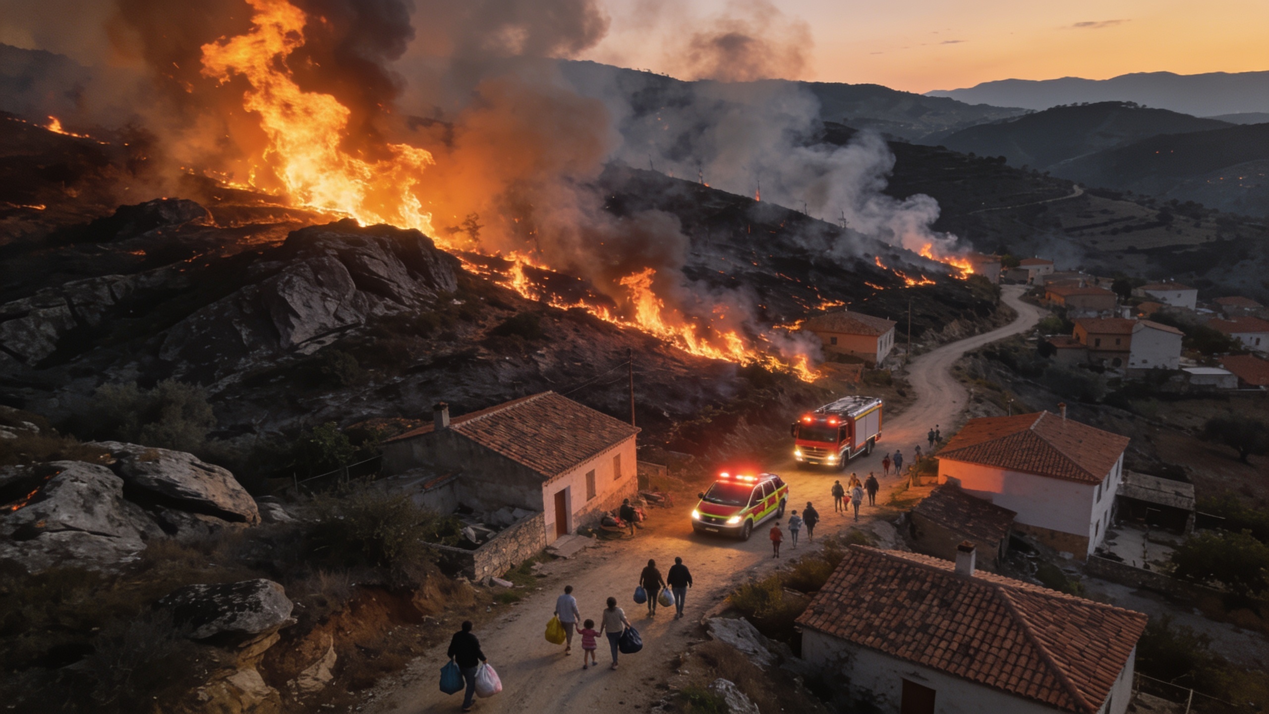 Twelve Dead in Bédar Wildfire as Residents Trapped by Rapid Flames RUSSPAIN.com