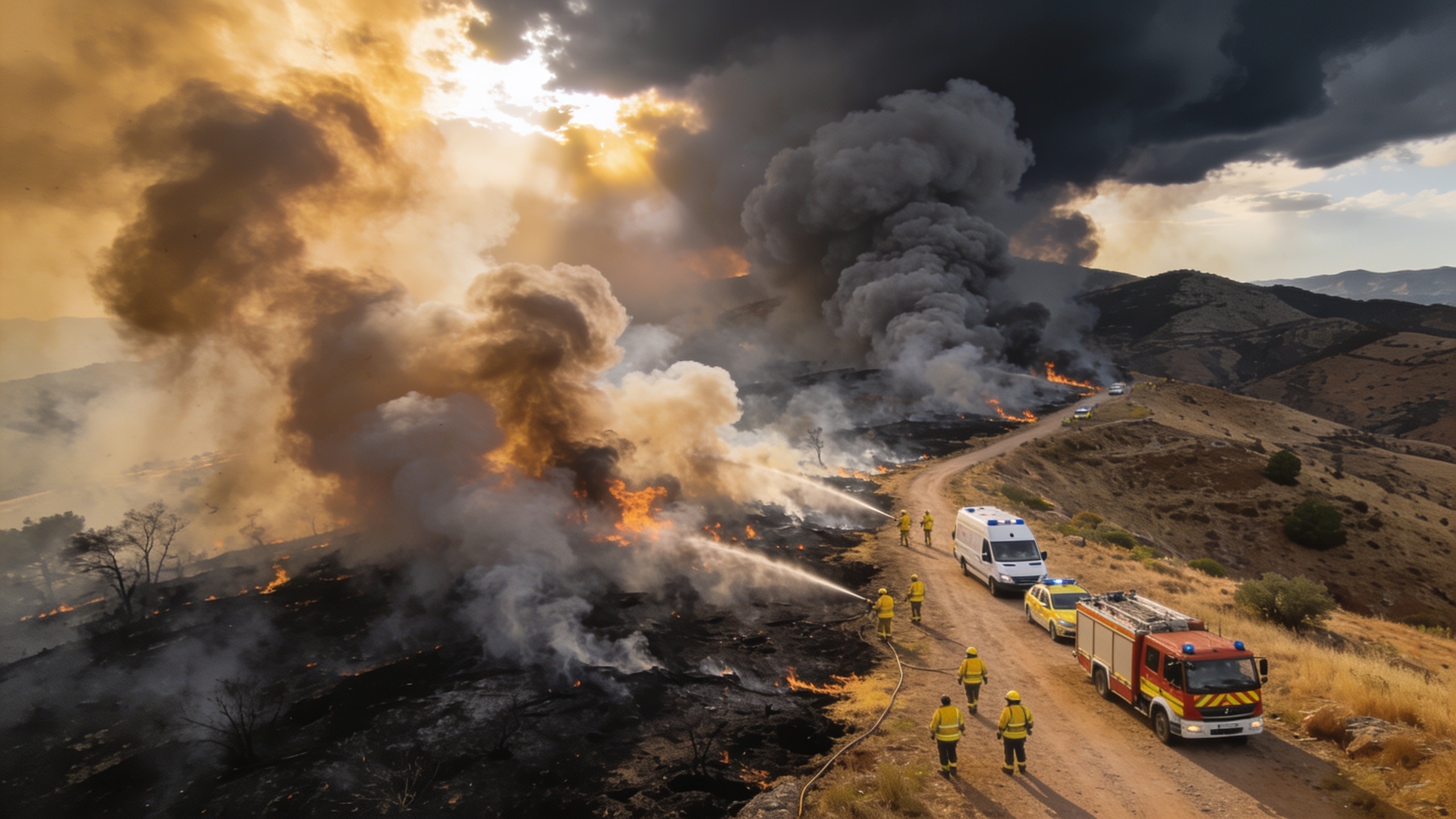 Spain Faces Surge in Major Wildfires as Summer Begins RUSSPAIN.com