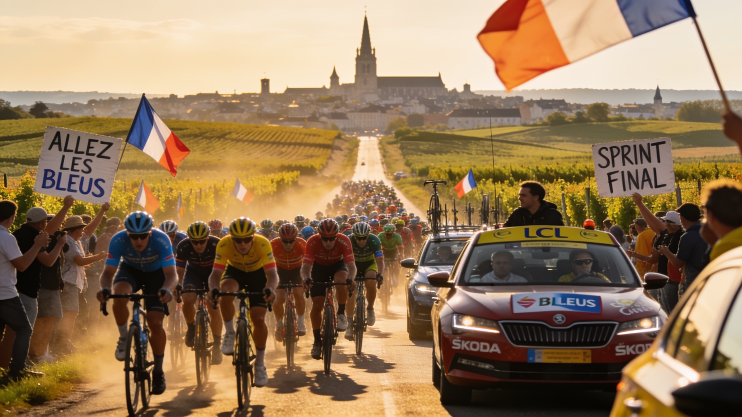 Sprint Showdown Expected in Stage 7 of Tour de Francia 2026 RUSSPAIN.com