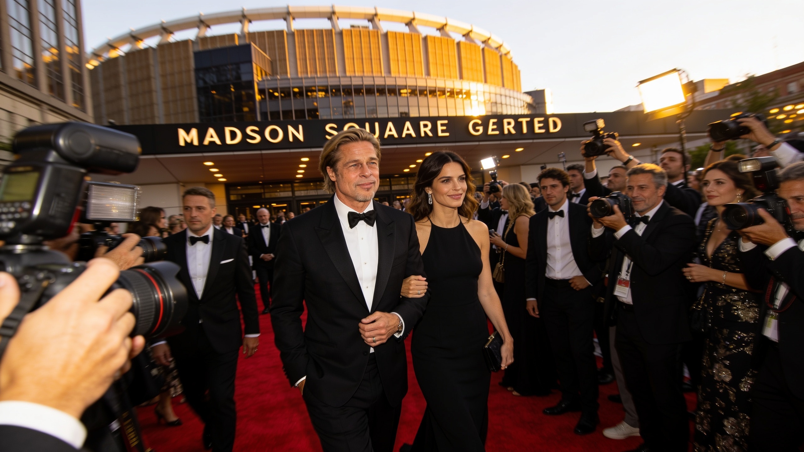 Brad Pitt and Inés de Ramón Impress at Taylor Swift and Travis Kelce’s Wedding RUSSPAIN.com