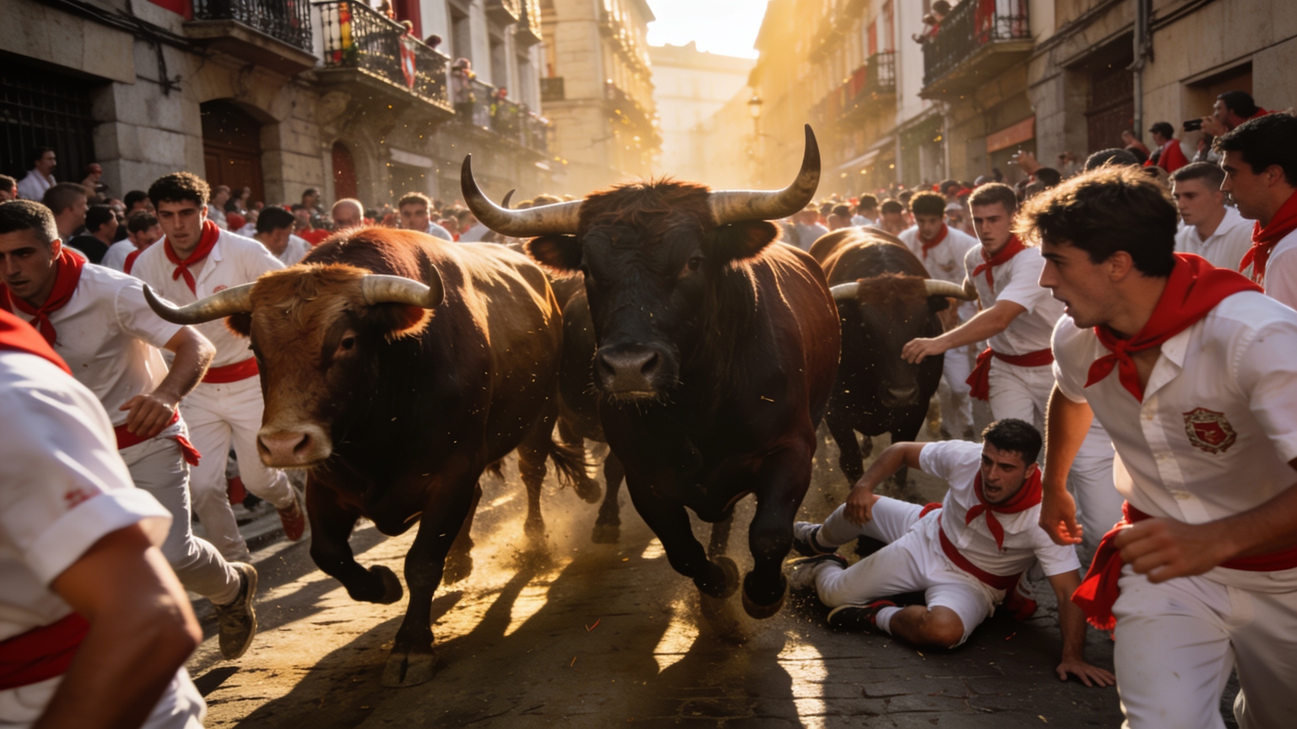 José Escolar Bulls Lead Longest San Fermín 2026 Run in Pamplona RUSSPAIN.com
