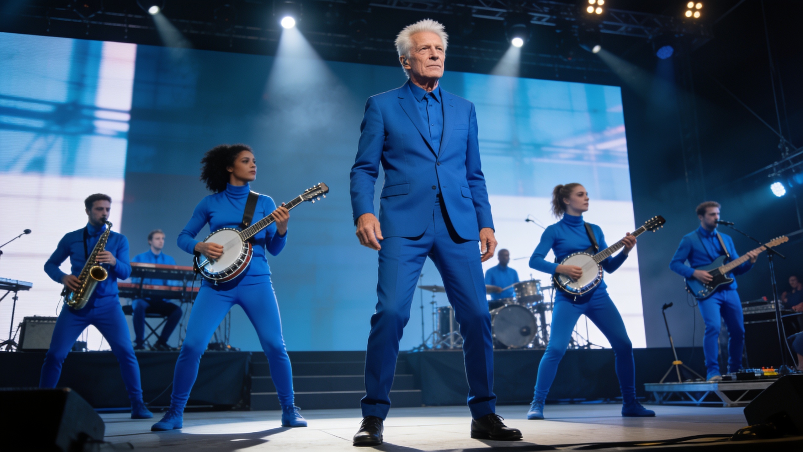 David Byrne Delivers Striking Minimalist Concert at Cruïlla Festival RUSSPAIN.com