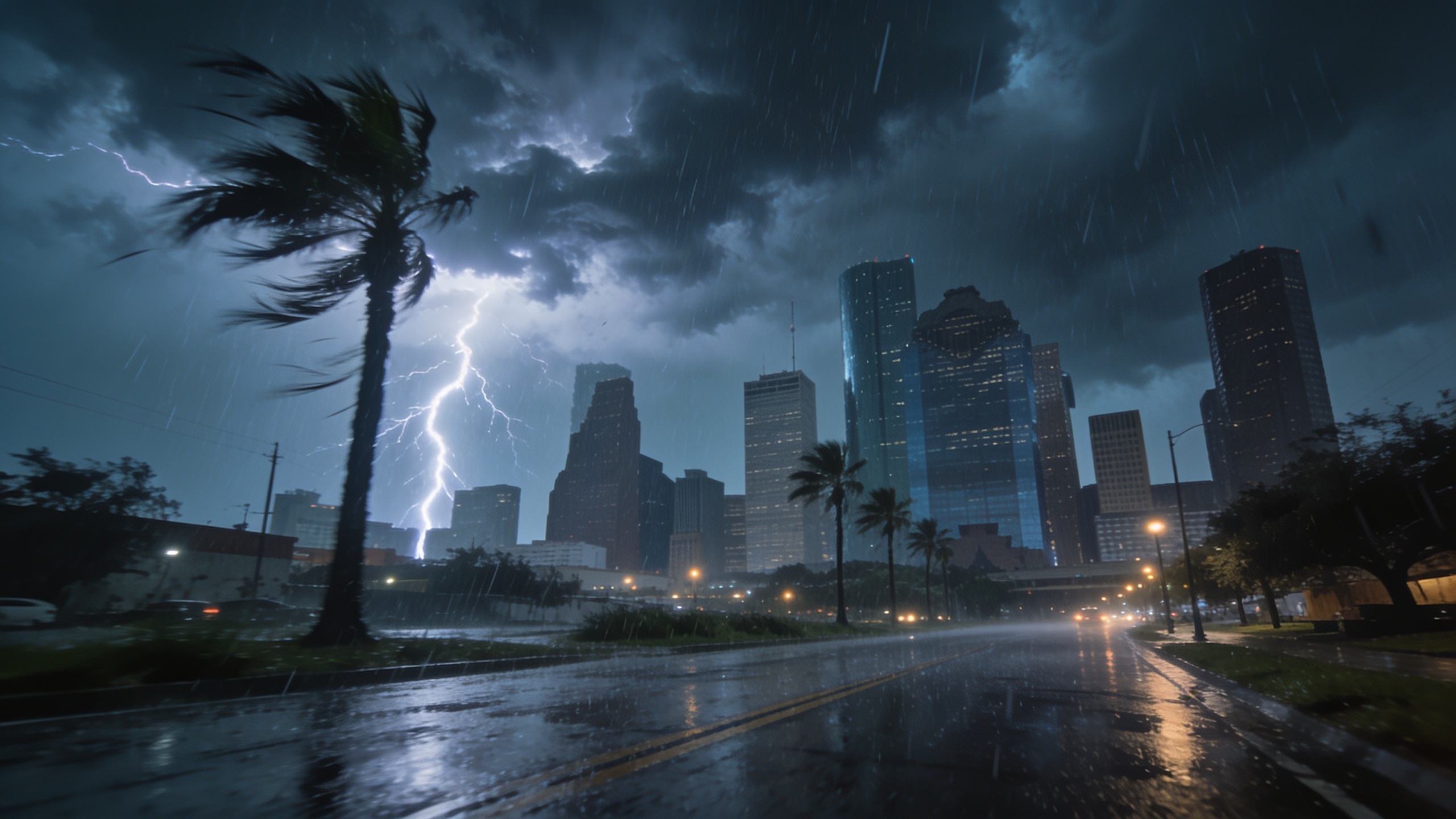 Thunderstorms and Showers Expected in Houston with High Rain Probability RUSSPAIN.com