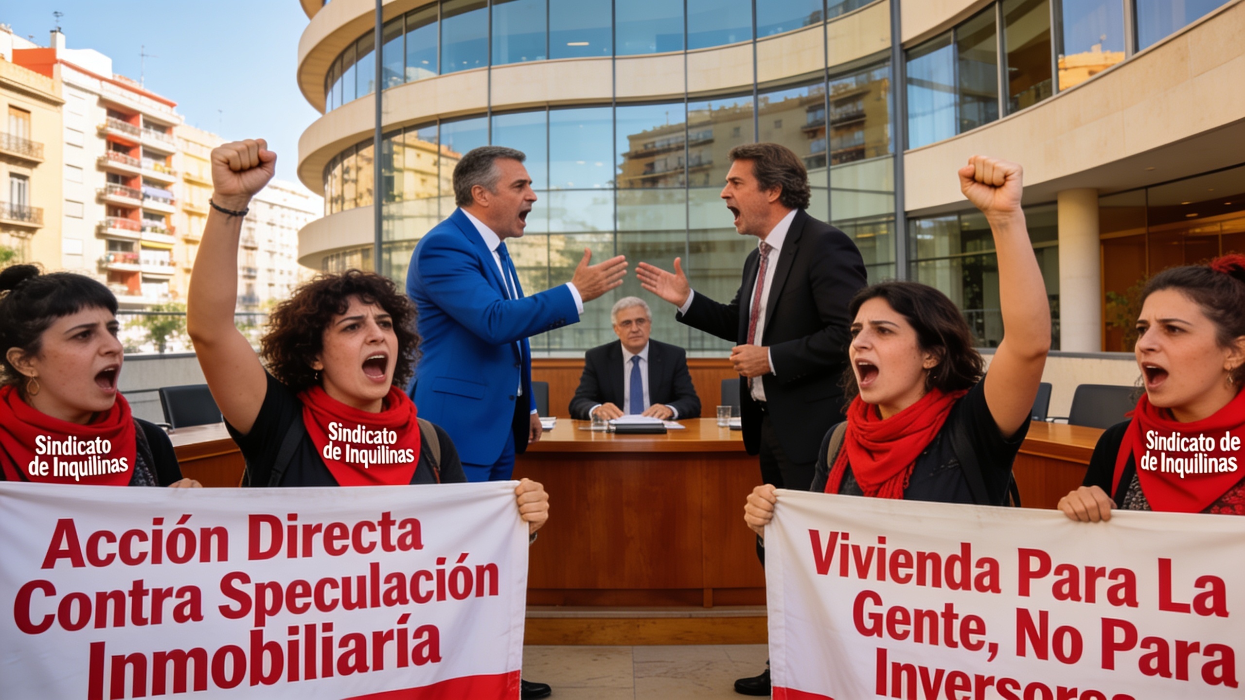 Catalan Tenants' Union Demands Direct Action on Speculative Home Purchases RUSSPAIN.com