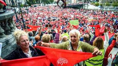 В Испании проходят митинги пенсионеров