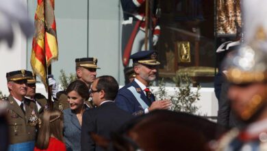 Desfile Militar en el paseo de la Castellana por la Fiesta del de 12 Octubre del año pasado