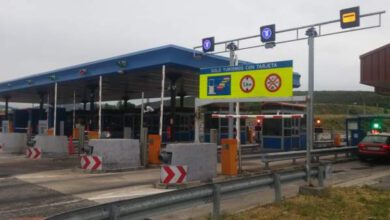 Peaje del Huerna, Autopista de peaje, AP-66, AP-6. EUROPA PRESS - ARCHIVO