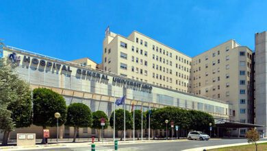 Vista del Hospital General Universitario de Alicante