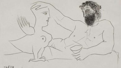 Пабло Пикассо. Иллюстрация к изданию Ильязд, 1940 год © Пресс-служба ГМИИ имени А. С. Пушкина