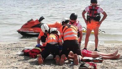 На пляже в Мурсии разъярённые нарушители избили спасателя