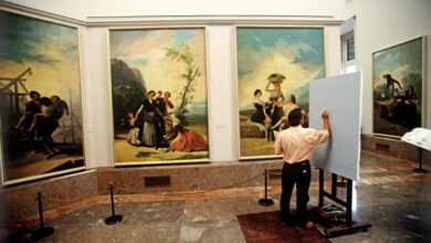 Музей Прадо. В зале Франсиско Гойи.