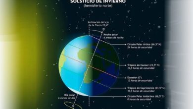 Imagen astronómica y conceptual del invierno