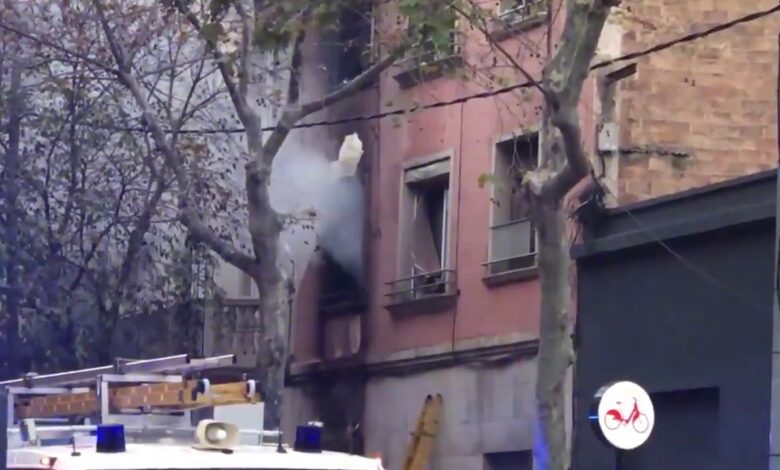 Почти 20 человек пострадали при пожаре у собора Саграда Фамилия