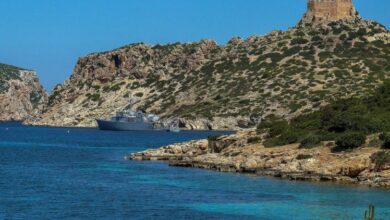 El Parque Nacional de Cabrera, cuyas aguas se superponen con la aspiración argelina de aumentar su zona económica exclusiva. (EFE)