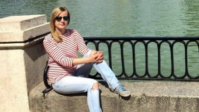 Елена Ершова в Мадриде