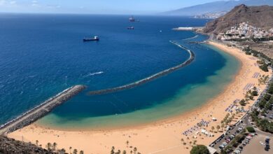 Пляж Тенерифе (Канары, Испания)