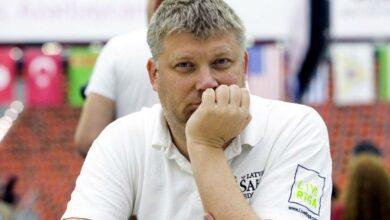 Выдающийся латвийский шахматист Алексей Широв