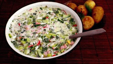 Русская окрошка по-испански